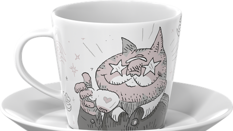 Barcaffè Artist Edition: Sandro in Lunar s tremi novimi skodelicami za Barcaffè