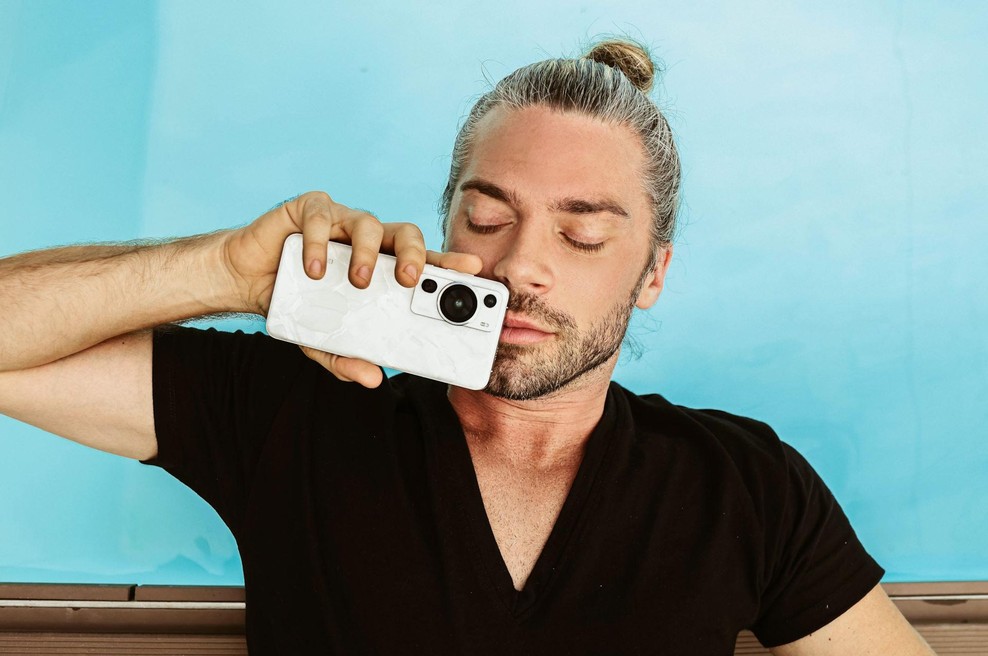 Tibor Golob o novem Huawei P60 Pro: »Vse naredi sam. Ni potrebe po višji logiki.« (foto: Tibor Golob)