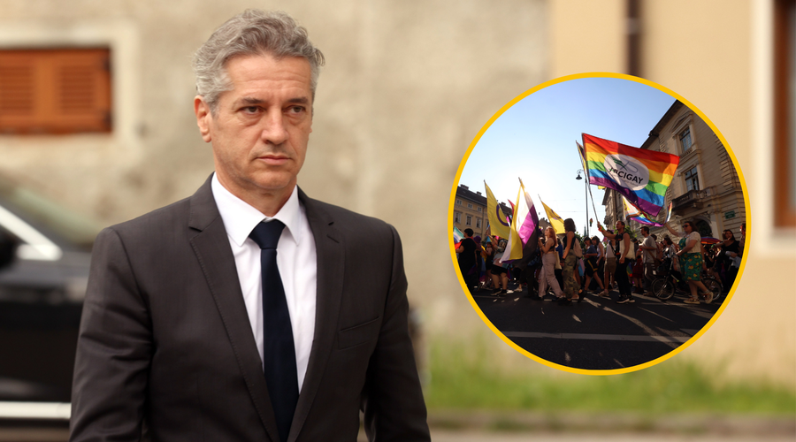 Tako velike sovražnosti ni bilo že leta: Robert Golob strogo obsodil nasilje na Paradi ponosa (foto: Borut Zivulovic/Bobo/fotomontaža)
