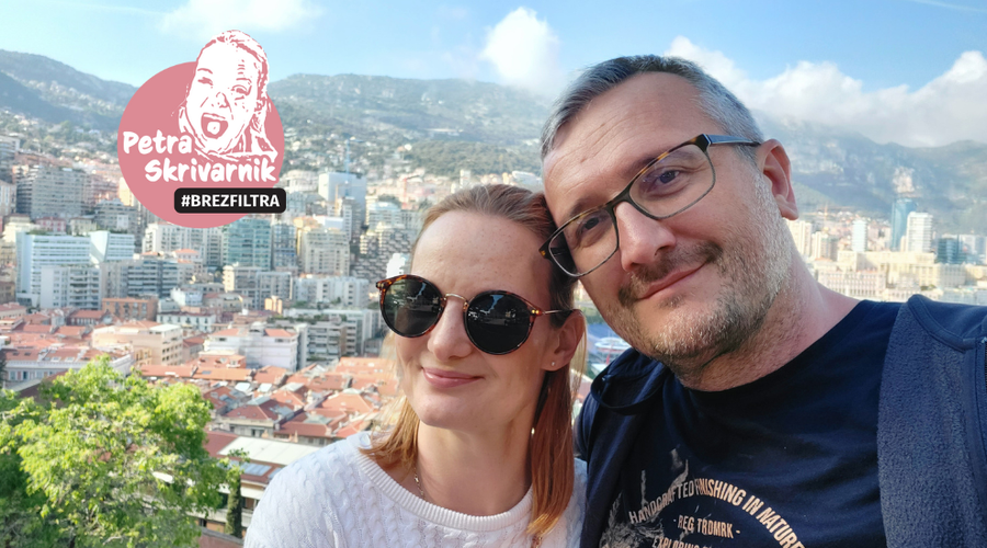 Na pomoč  – v moji postelji je medved! (foto: Osebni arhiv Petre Skrivarnik)