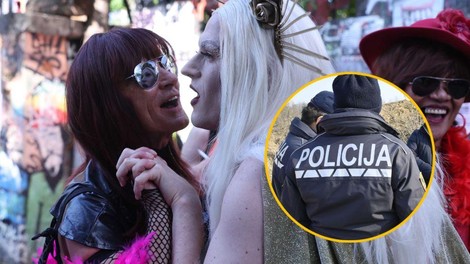 Na Paradi ponosa so se policisti fotografirali s storilci nasilnih dejanj?! (policija pojasnila ozadje)