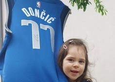 Pomagal je Luka, pomagajte tudi vi: 4-letna Karolina se bori s smrtonosno boleznijo, Dončić s čudovito gesto