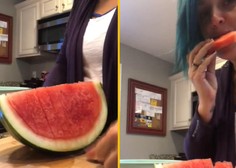 Najlažji način za rezanje lubenice: potrebujete nekaj, kar večina ljudi že ima doma (VIDEO)
