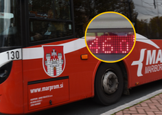 Na mestnem avtobusu kar 46 stopinj Celzija: tako Marprom odgovarja jeznim Mariborčanom
