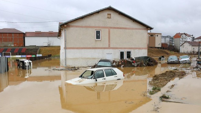 Kosovo so hude poplave prizadele tudi v začetku leta. (foto: Profimedia)