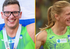 Novi vrhunski uspehi naših atletov: Kristjan Čeh in Tina Šutej pometla s tekmeci