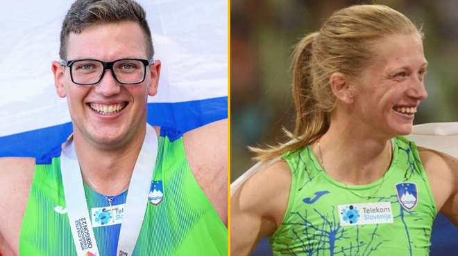 Novi vrhunski uspehi naših atletov: Kristjan Čeh in Tina Šutej pometla s tekmeci (foto: Profimedia/fotomontaža)