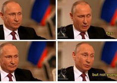 Po družbenih omrežjih se viralno širi srhljiv Putinov posnetek: "Jevgenij naj ne spi pri odprtem oknu"