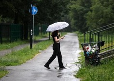 Po Sloveniji je spet posijalo sonce, v te kraje pa se vrača dež