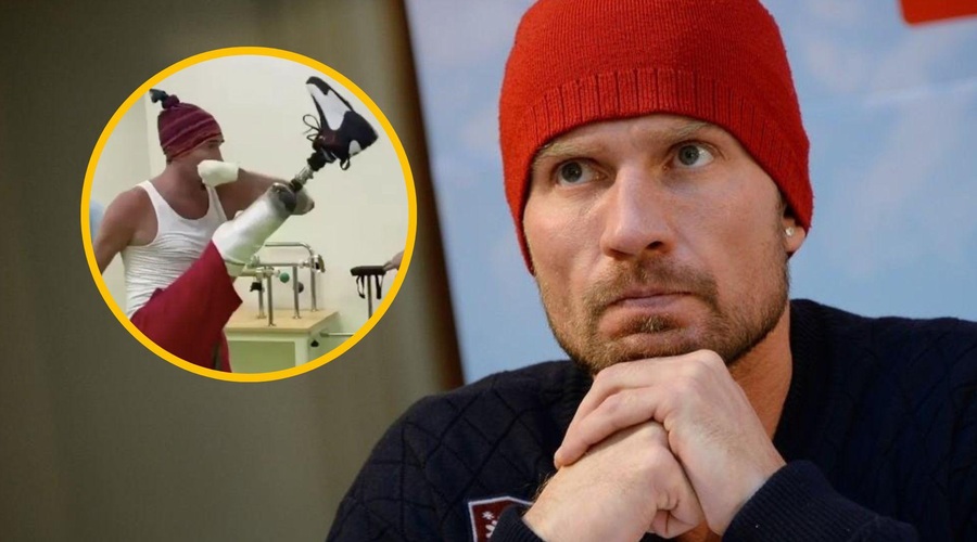 Nekdanji olimpijski prvak kljub amputaciji delov nog in rok pokazal neverjetno voljo do življenja (VIDEO) (foto: Profimedia/posnetek zaslona/fotomontaža)