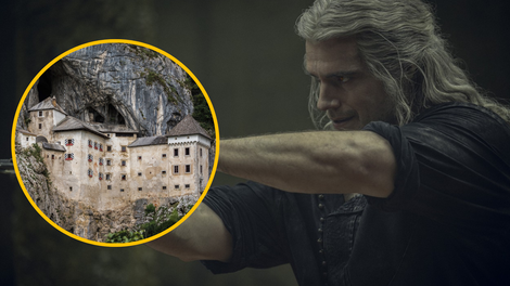 FOTO: Ena največjih slovenskih znamenitosti v svetovno znani TV-seriji (poglejte, kaj je Netflix naredil s Predjamskim gradom)