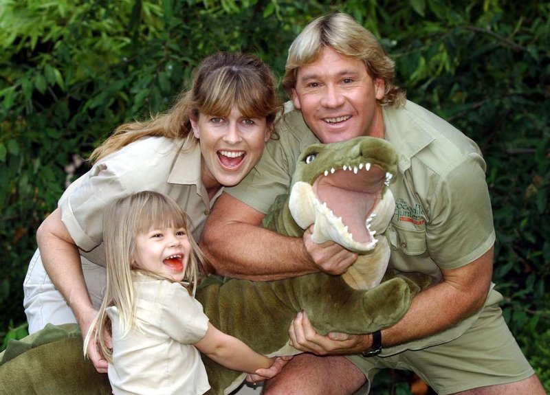 Steve Irwin je svojo hčerko Bindi naravnost oboževal.