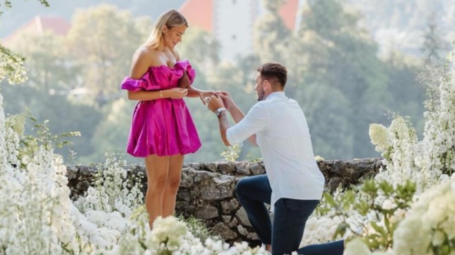 Luka Dončić zaprosil Anamario! Poglejte to osupljivo fotografijo (foto: Instagram/Luka Dončić)