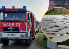 Vandali uničili ure in ure prostovoljnega dela slovenskih gasilcev (razočaranje članov društva je veliko)