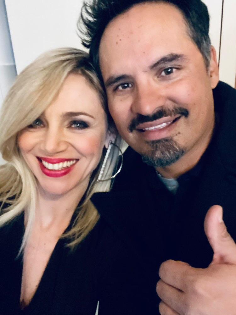 Katarina Čas in Michael Peña