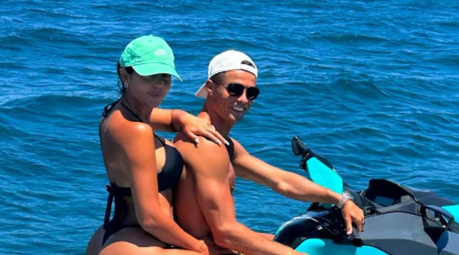 Cristiano Ronaldo uživa na dopustu, Georgina navdušuje s skoraj golo zadnjico (FOTO) (foto: Instagram/Cristiano Ronaldo)