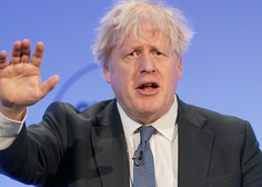 FOTO: Nekdanji britanski premier Boris Johnson je že osmič očka (otroka je poimenoval po grškem junaku)