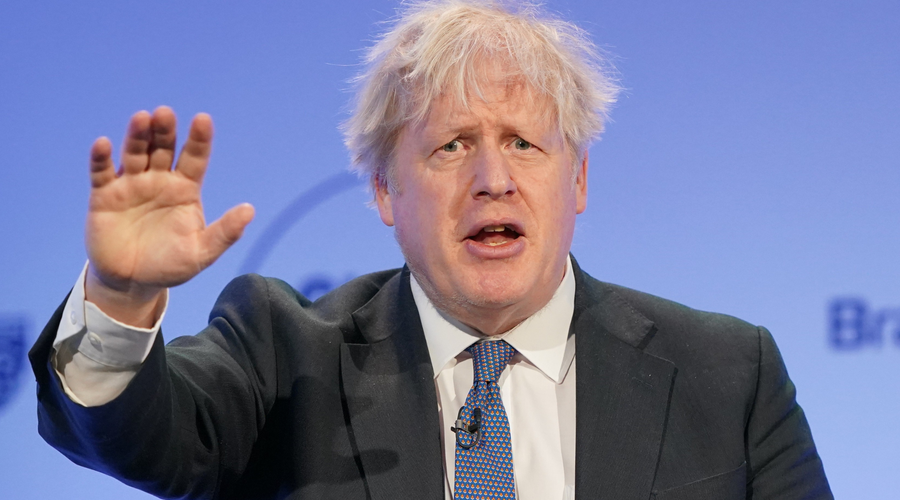 FOTO: Nekdanji britanski premier Boris Johnson je že osmič očka (otroka je poimenoval po grškem junaku) (foto: Profimedia)