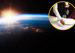 Najdražji obrok na svetu: bi plačali 120.000 evrov za kosilo v luksuznem zračnem balonu na robu vesolja?