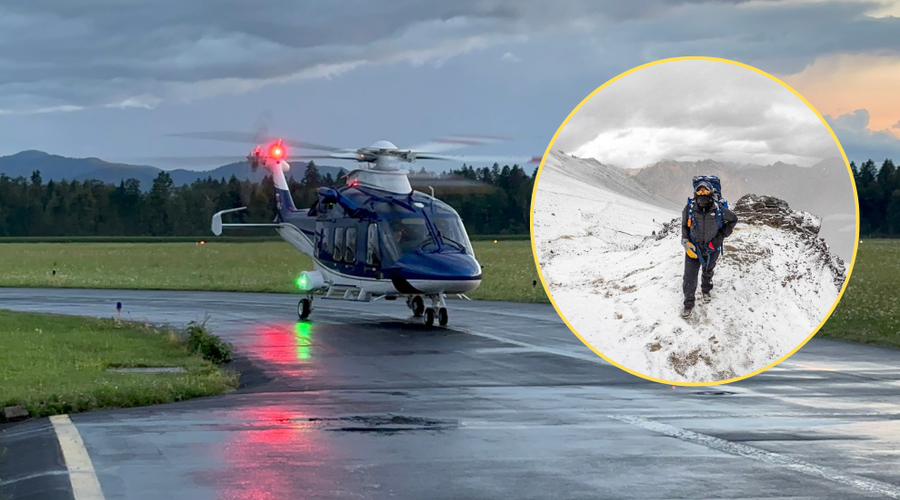 V gorah spet velika reševalna akcija: tuji pohodnici se nista vrnili v dolino (foto: Policija.si/Profimedia/fotomontaža)