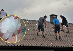 Pretresljivi prizori po neurju: marsikje se držijo za glavo, svarila za konec tedna (FOTO)