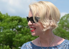 Na Pivu in cvetju tudi Urška Klakočar Zupančič, tokrat v zelo športni opravi (FOTO)