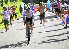 Boj za rumeno majico se nadaljuje: na poti kar devet vzponov, množičen padec v glavnini (FOTO)