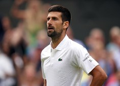 Senzacija v Wimbledonu: Đokovića premagal 20-letni Alcaraz