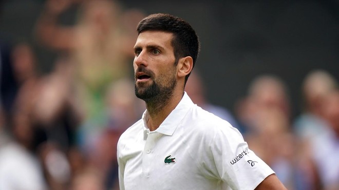 Senzacija v Wimbledonu: Đokovića premagal 20-letni Alcaraz (foto: Profimedia)