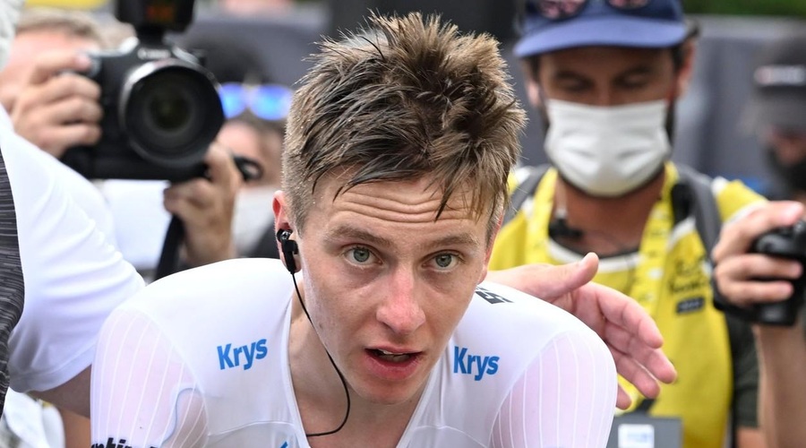 Žal se ni izšlo: Pogačar izgubil skoraj šest minut, Vingegaardu drugi Tour (foto: Profimedia)
