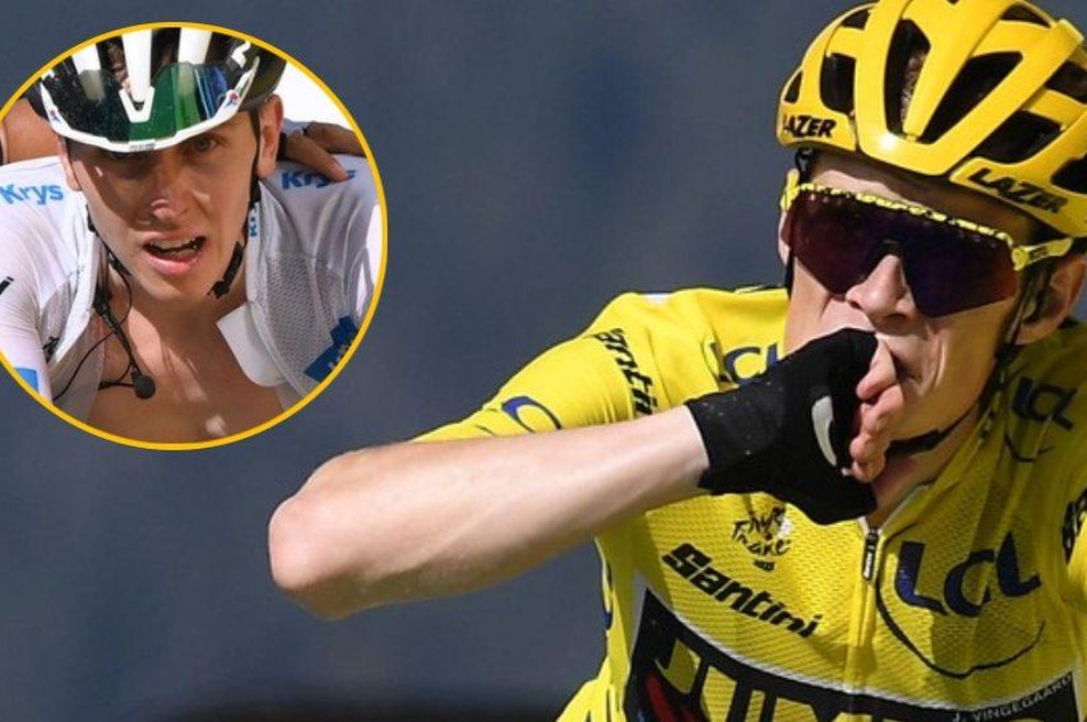 Številni namigujejo na doping, Pogačarjev veliki tekmec se brani: "Doma imam hčerko in nikdar ji ne bi ..." (foto: Profimedia/fotomontaža)