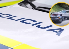 Nesreča ne počiva: na Bledu trčila štiri vozila, udeležen tudi ferrari (FOTO)