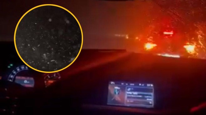 Nočna grozljivka na slovenski avtocesti: z neba padala debela toča, bobnelo je, da bi človek lahko oglušel (VIDEO) (foto: Uredništvo)