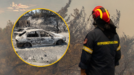 Slovenska turistka opisala pekel na Rodosu, kjer divja velik požar: "Včeraj je začela goreti sosednja vas"