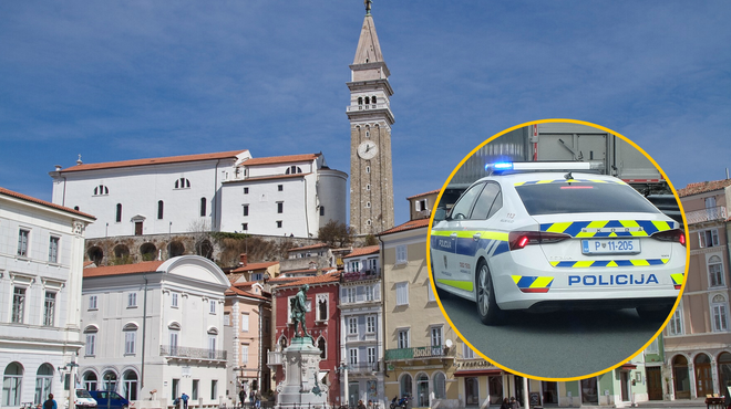 Moški z nožem ustrahoval turiste v Piranu: enemu je vzel oblačila in obutev (kradel je tudi drugje) (foto: Profimedia/Bobo/fotomontaža)