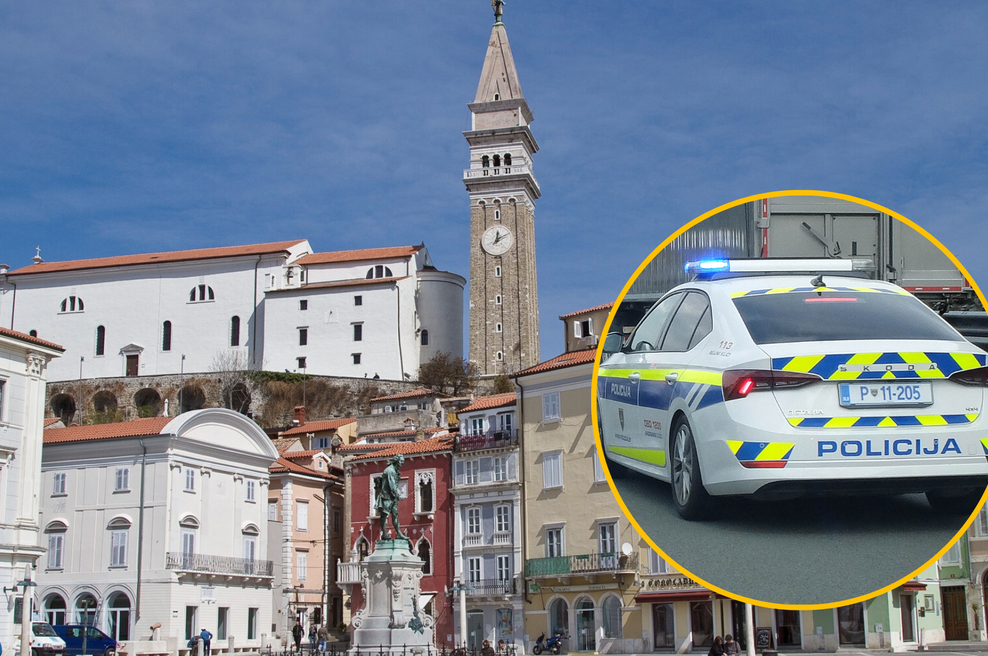 Moški z nožem ustrahoval turiste v Piranu: enemu je vzel oblačila in obutev (kradel je tudi drugje) (foto: Profimedia/Bobo/fotomontaža)