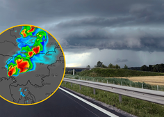 Napovedi se uresničujejo, bližajo se močnejše nevihte (vemo, kje v Ljubljani lahko pred točo in vetrom zaščitite avtomobile)