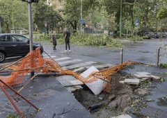 Sodni dan pri sosedih: na poti v službo umrla ženska, drevo padlo na družino ... (grozljivih zgodb kar ni konec)