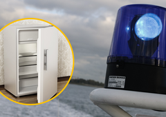 Naravnost srhljivo odkritje: v hladilniku, odvrženem v rečni kanal, našli kose ženskega trupla