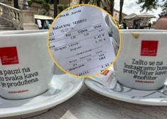Slovenko na Korčuli ni šokirala cena, ampak kava! Poglejte, kaj je dobila za 2,2 evra (FOTO)