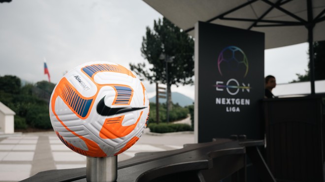 Na Bledu odprli novo poglavje v slovenskem nogometu: Eon NextGen liga prinaša neprecenljivo priložnost za mlade talente (foto: Nogometna zveza Slovenije)