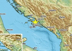Potres v turističnem raju na Hrvaškem: poglejte, kje se je treslo (tam je veliko Slovencev)