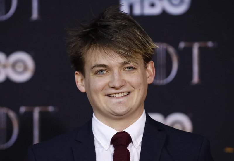 Jack Gleeson na premieri 8. sezone serije Igra prestolov leta 2019.