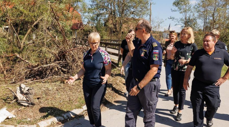 Predsednica na terenu: kaj jo je najbolj ganilo in kaj je obljubila? (foto: Instagram/Nataša Pirc Musar)