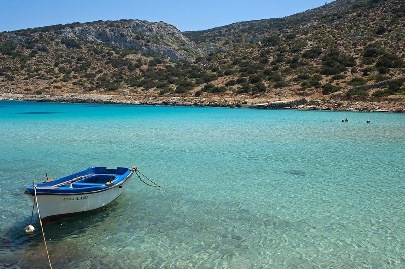 Grški otok ponuja številne čudovite plaže.