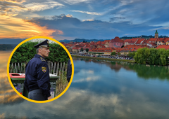 V Mariboru dogajanje kot v filmu: moški in policist sta s pištolami merila drug v drugega