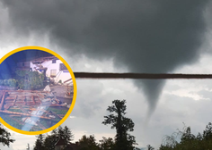 FOTO: Poglejte, kakšno škodo je povzročil tornado v Ilirski Bistrici
