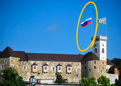Kam je izginila slovenska zastava na ljubljanskem gradu?