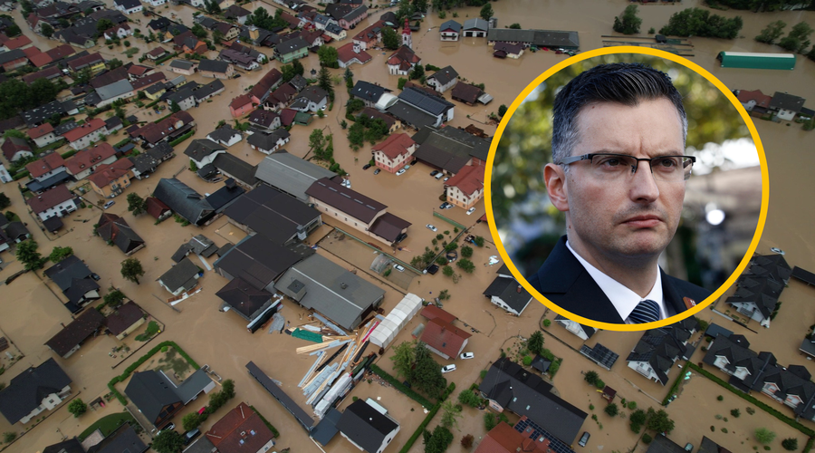 Komenda in okolica. (foto: Profimedia/Facebook/Neurje.si/Boris Nose)
