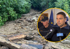 Velike težave v Velenju: sprožilo se je več plazov, ogrožena tudi nekatera prebivališča (mnogi so prenočili v Rdeči dvorani)